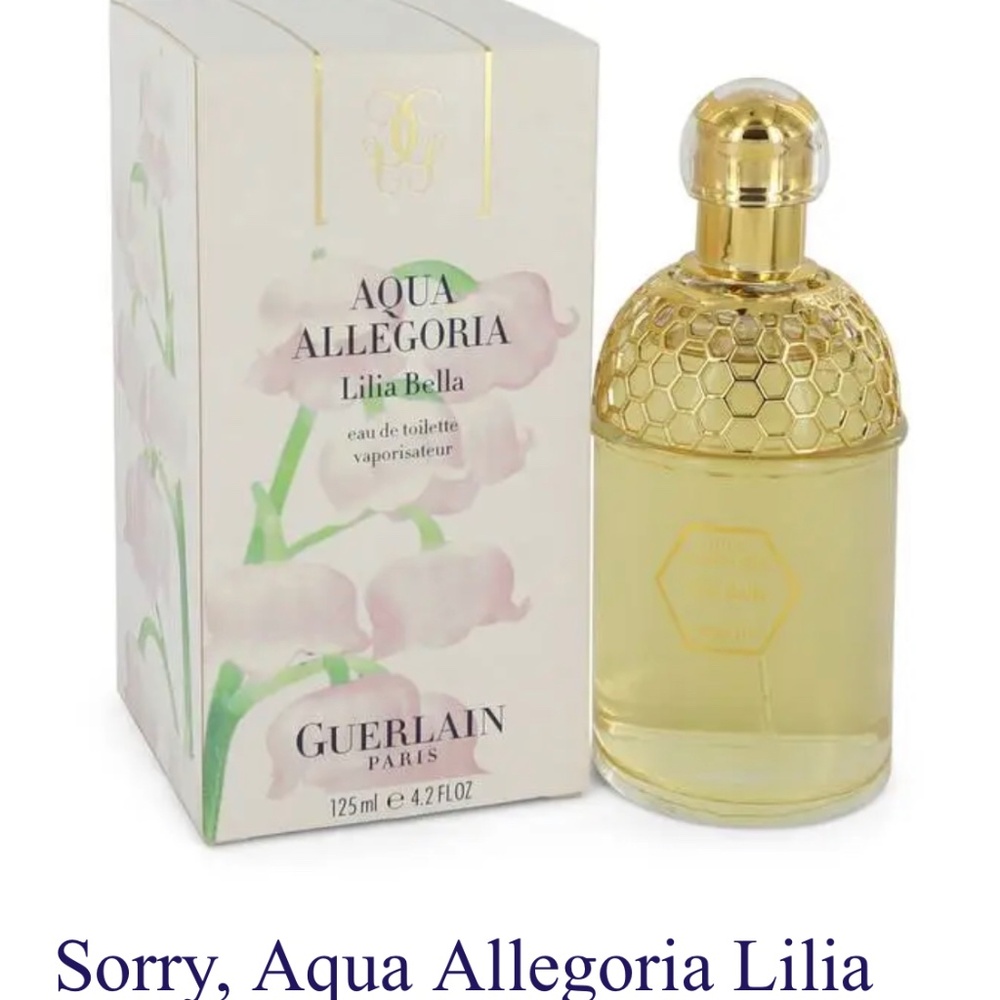 Guerlain LILIA BELLA Aqua Allegoria 4.2 OZ 125ml Sealed in box Discontinued RARE